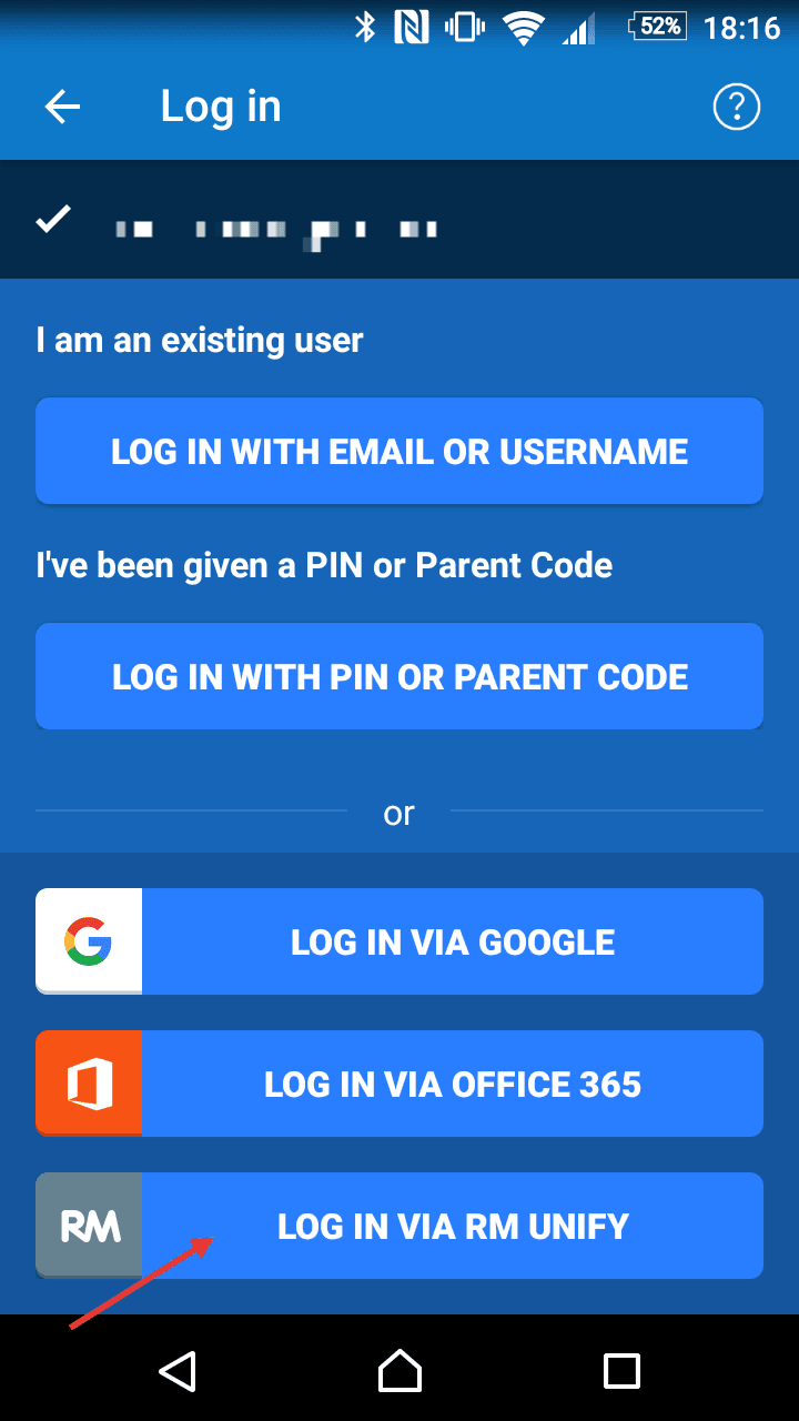 login to show my homework